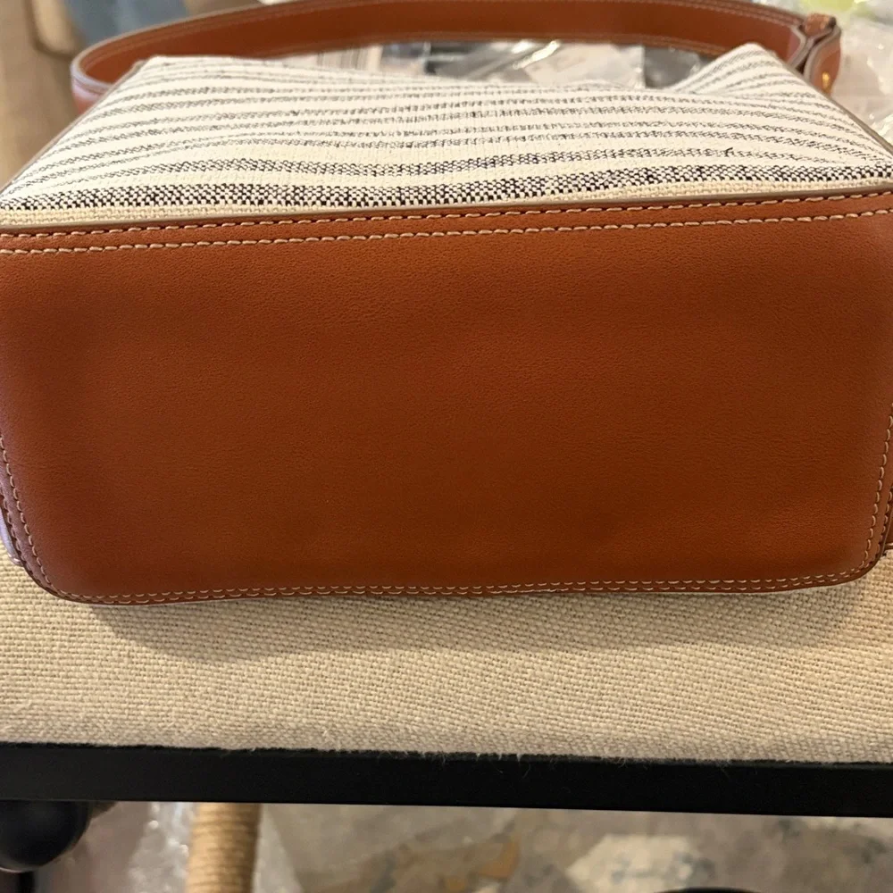 Mango Stripe Printed Shopper Bag/NWT - Picture 13 of 14